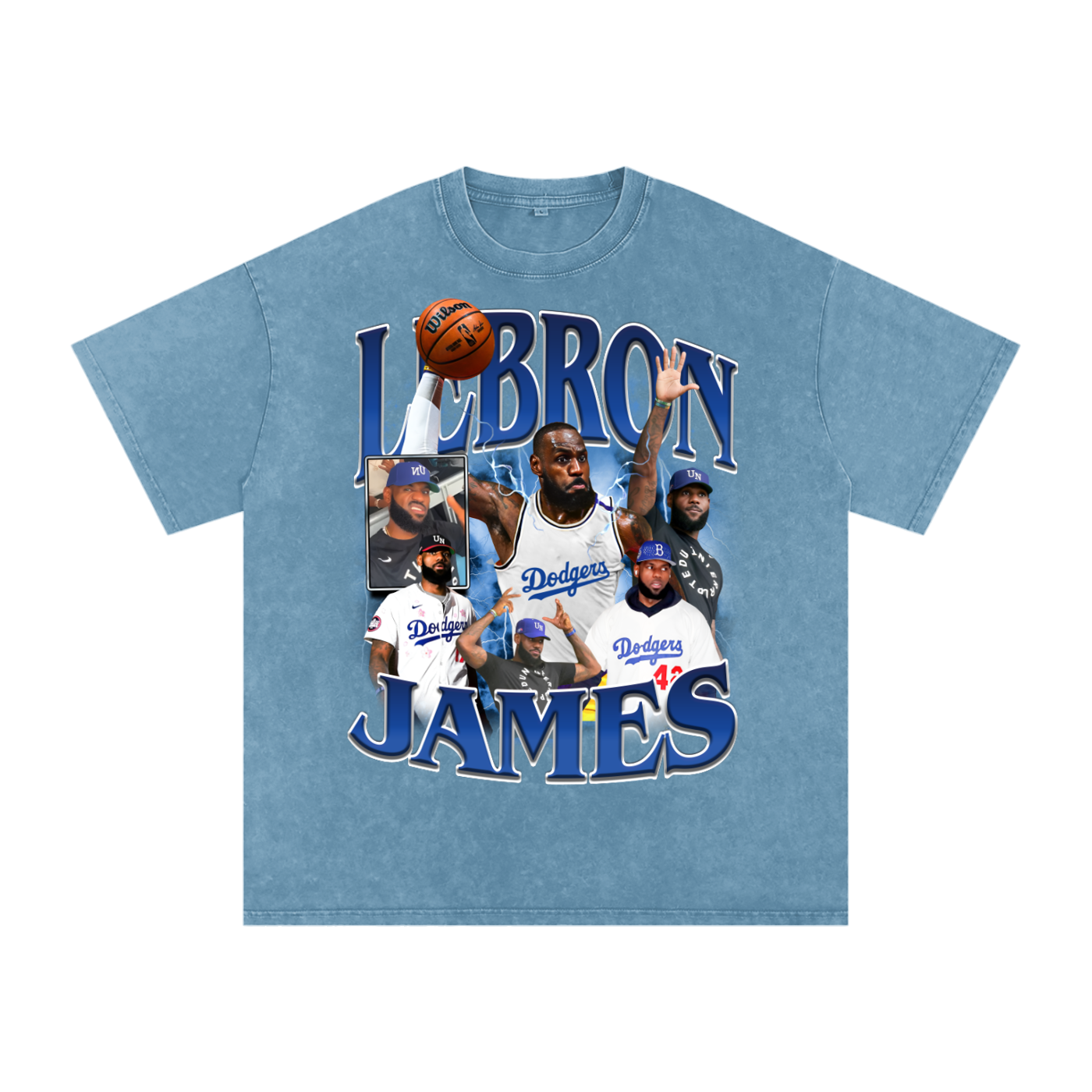 LEBRON X DODGERS MASHUP CUSTOM