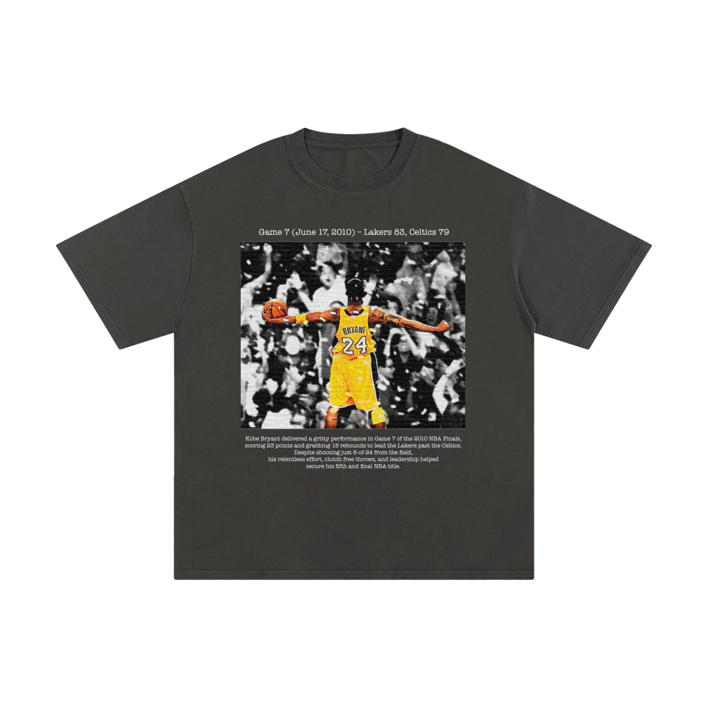 GAME 7 - KOBE IMMORTALIZED