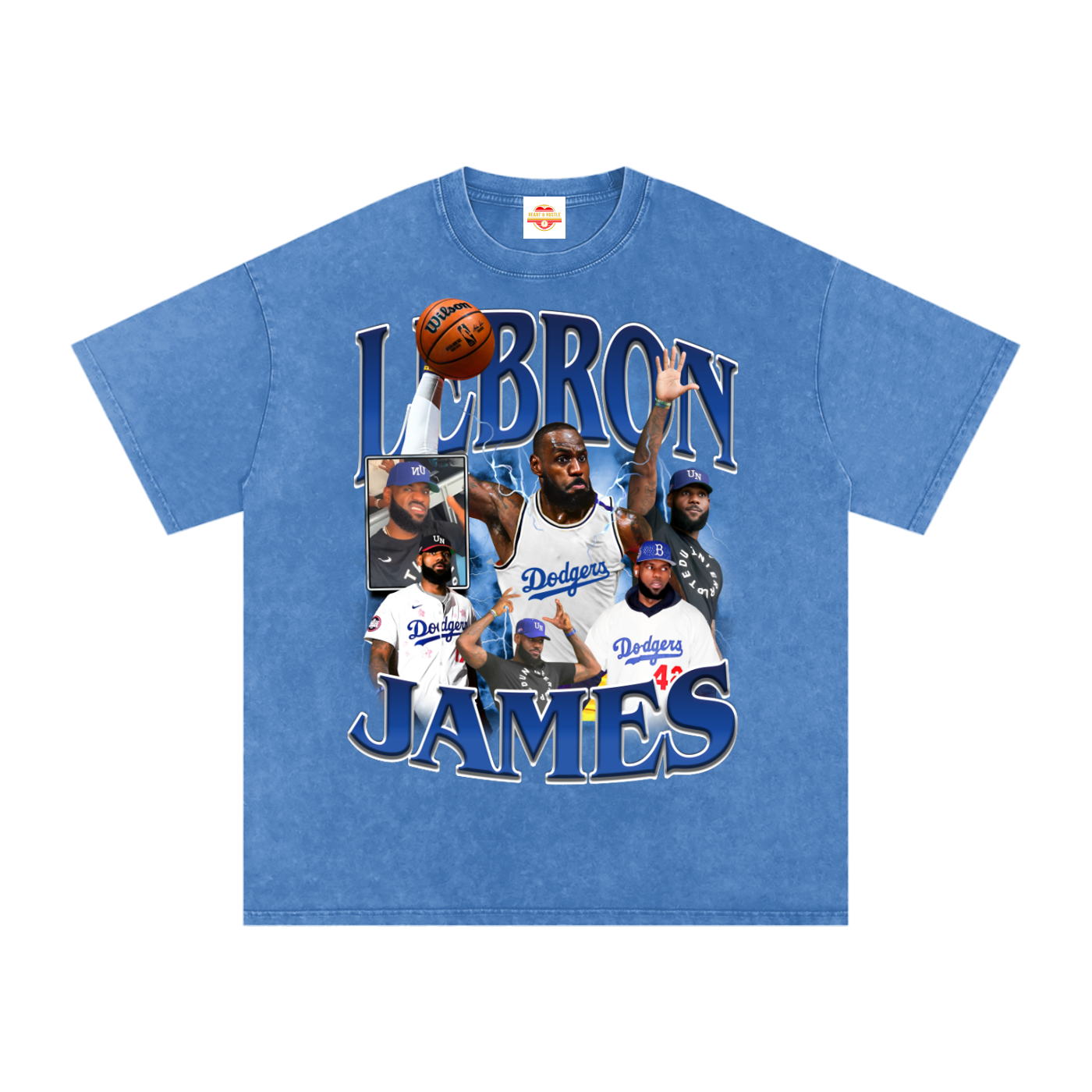 LEBRON X DODGERS MASHUP CUSTOM