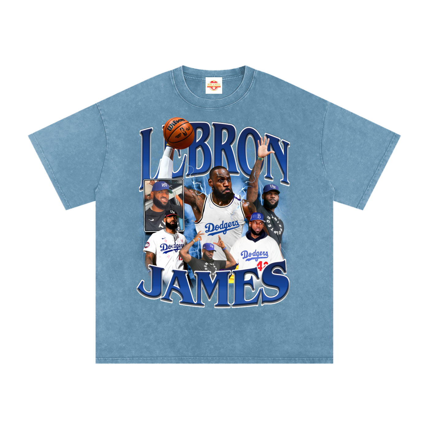 LEBRON X DODGERS MASHUP CUSTOM