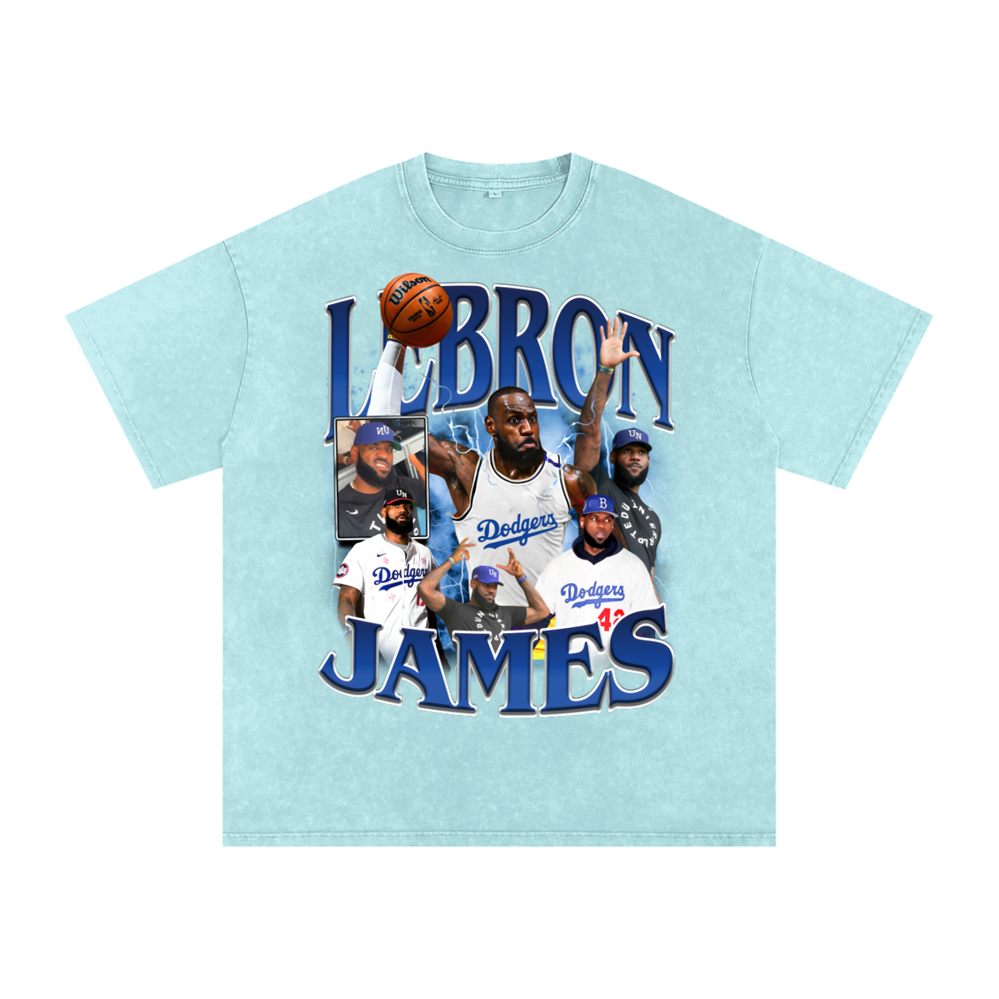 LEBRON X DODGERS MASHUP CUSTOM