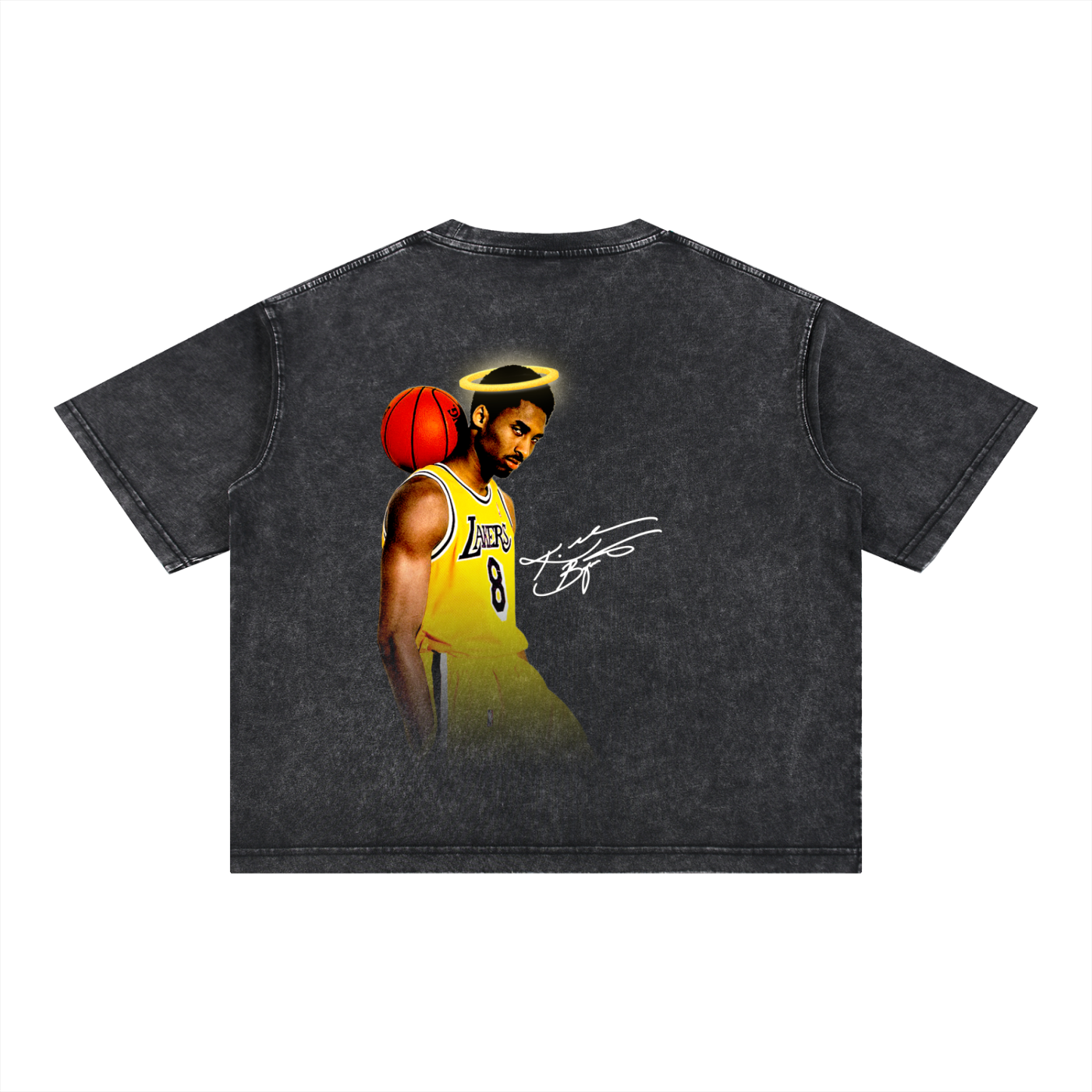 HEAVENLY MAMBA - FRONT/BACK - BOXY ACID WASHED