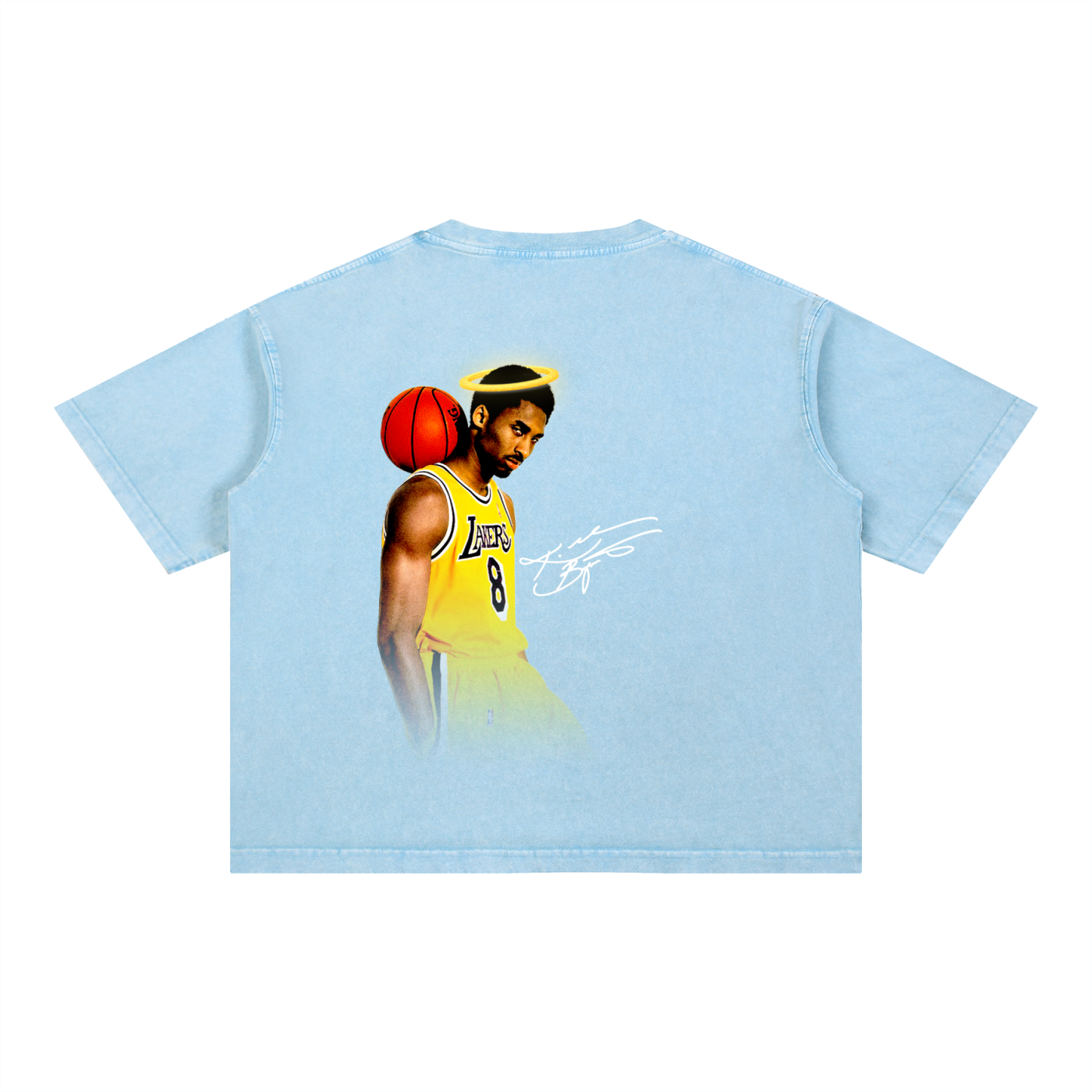HEAVENLY MAMBA - FRONT/BACK - BOXY ACID WASHED