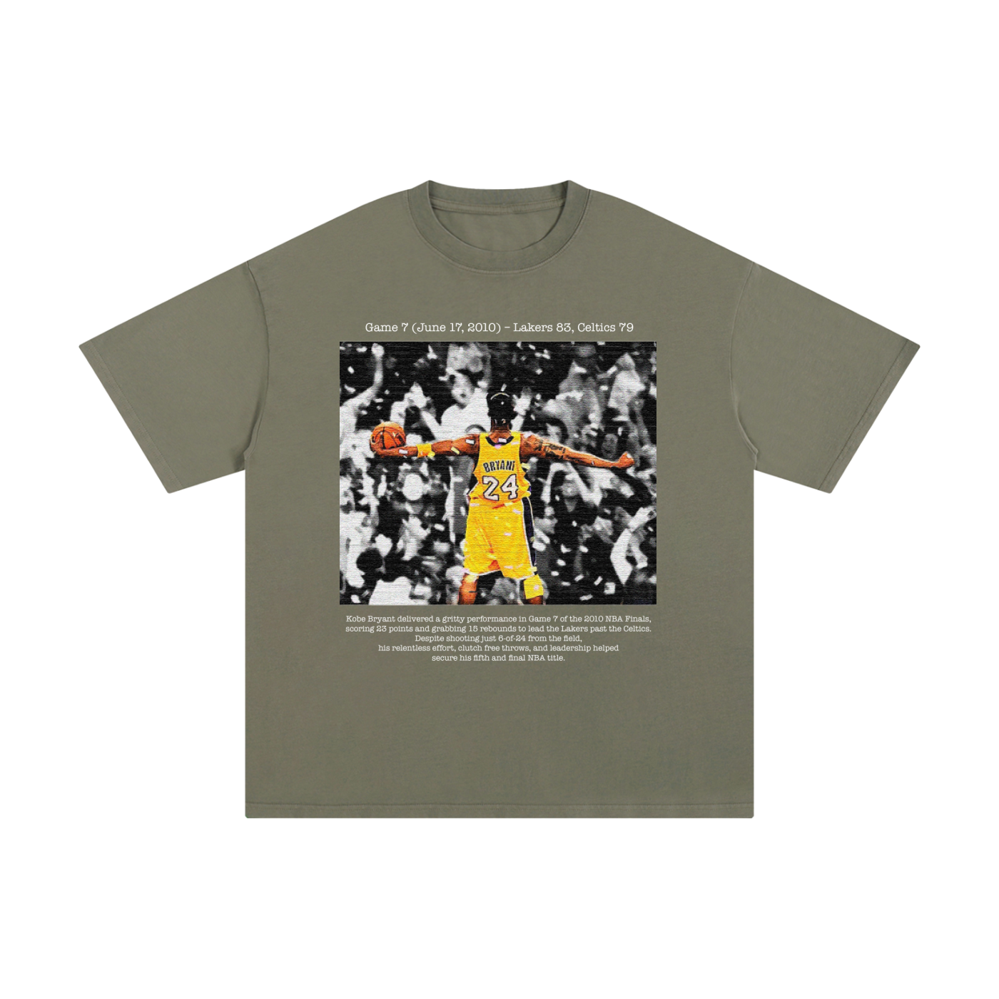 GAME 7 - KOBE IMMORTALIZED
