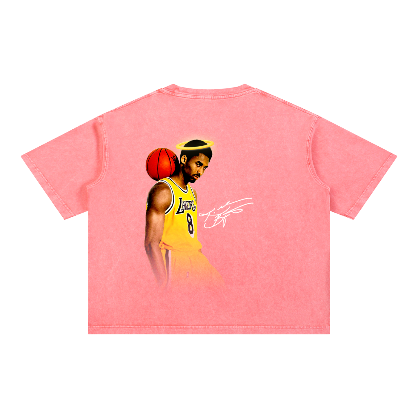 HEAVENLY MAMBA - FRONT/BACK - BOXY ACID WASHED